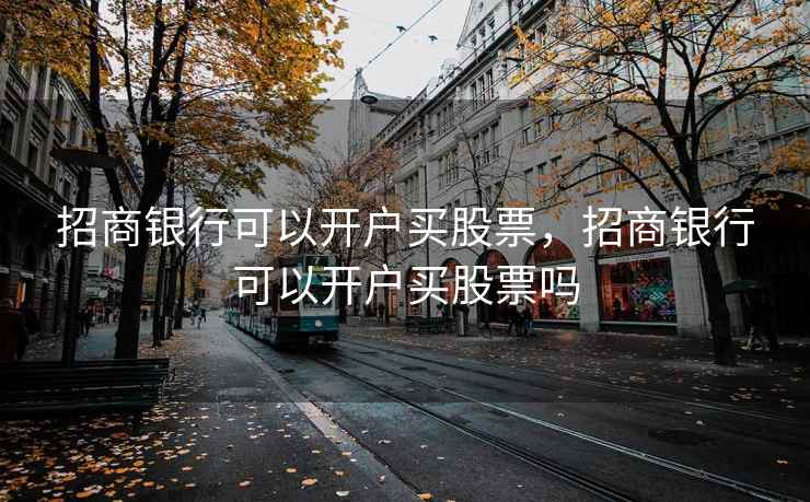 招商银行可以开户买股票，招商银行可以开户买股票吗