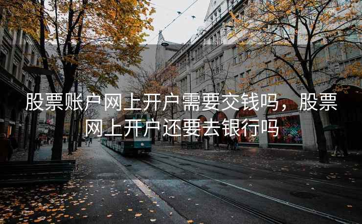 股票账户网上开户需要交钱吗，股票网上开户还要去银行吗